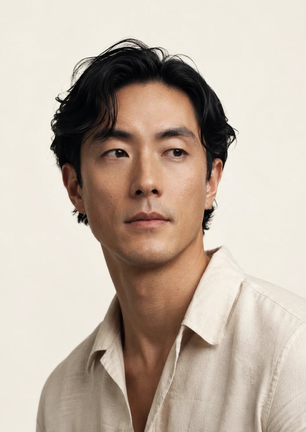 Reference portrait — one of four illustrative capture subjects the method is shown on